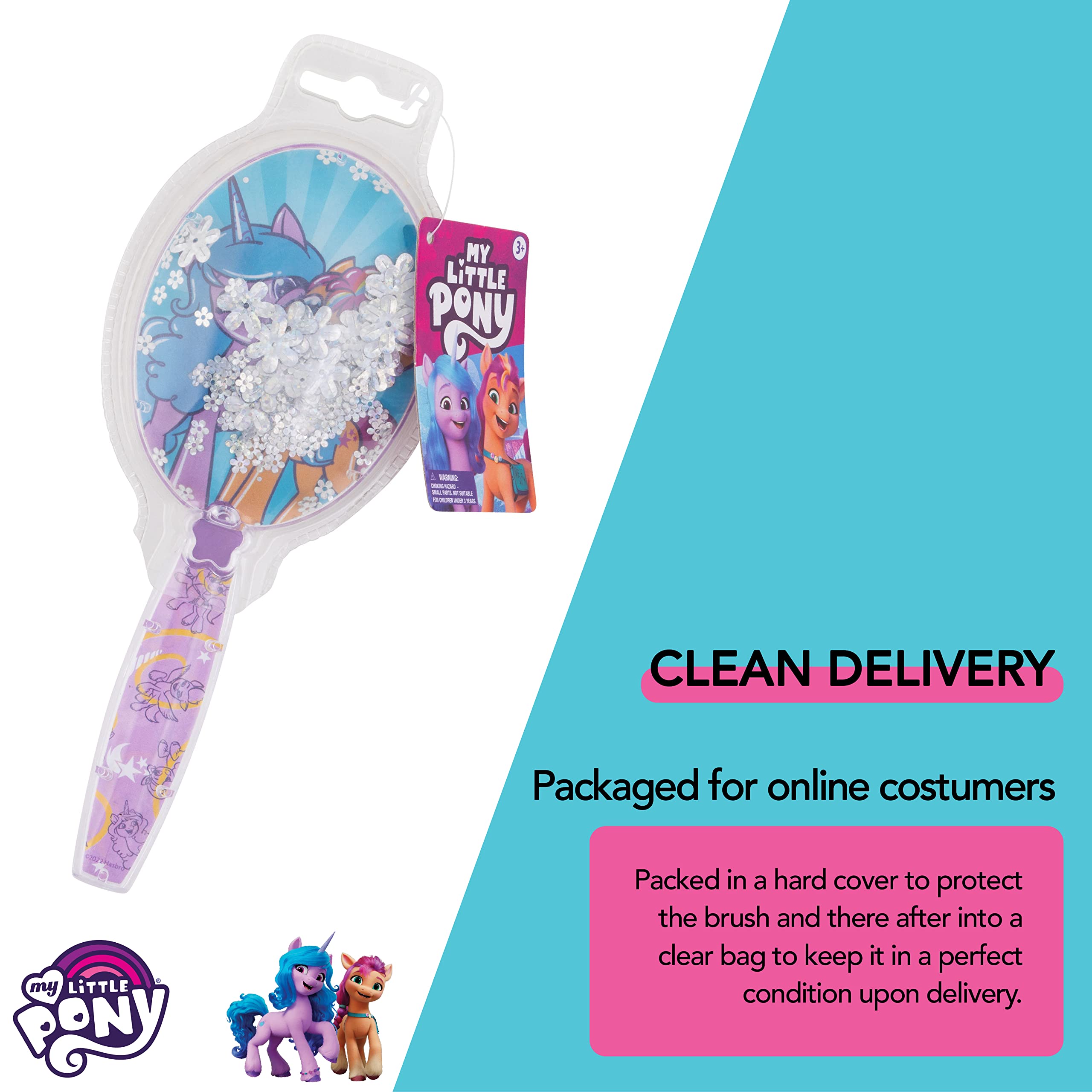 Cepillo Luv Her con mango amigable para niños y manejo cómodo