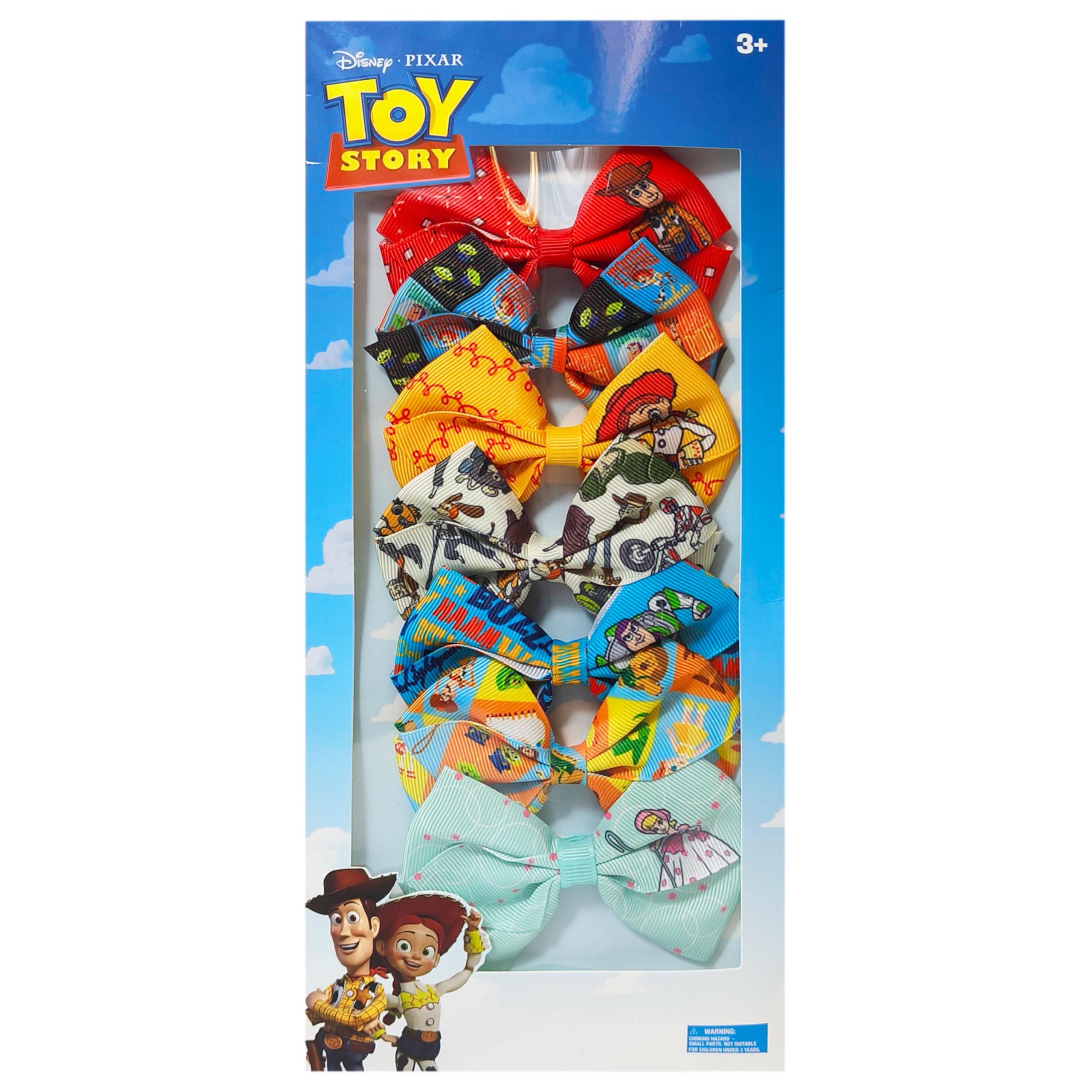 Clips LUV HER Toy Story Woody para peinados seguros durante juegos.