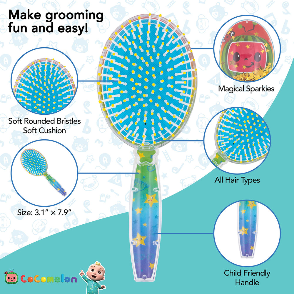 Cepillo exclusivo CoComelon de LUV HER, diseño atractivo para niñas