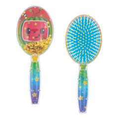 LUV HER CoComelon cepillo con retrato y estrellas doradas para peinados divertidos