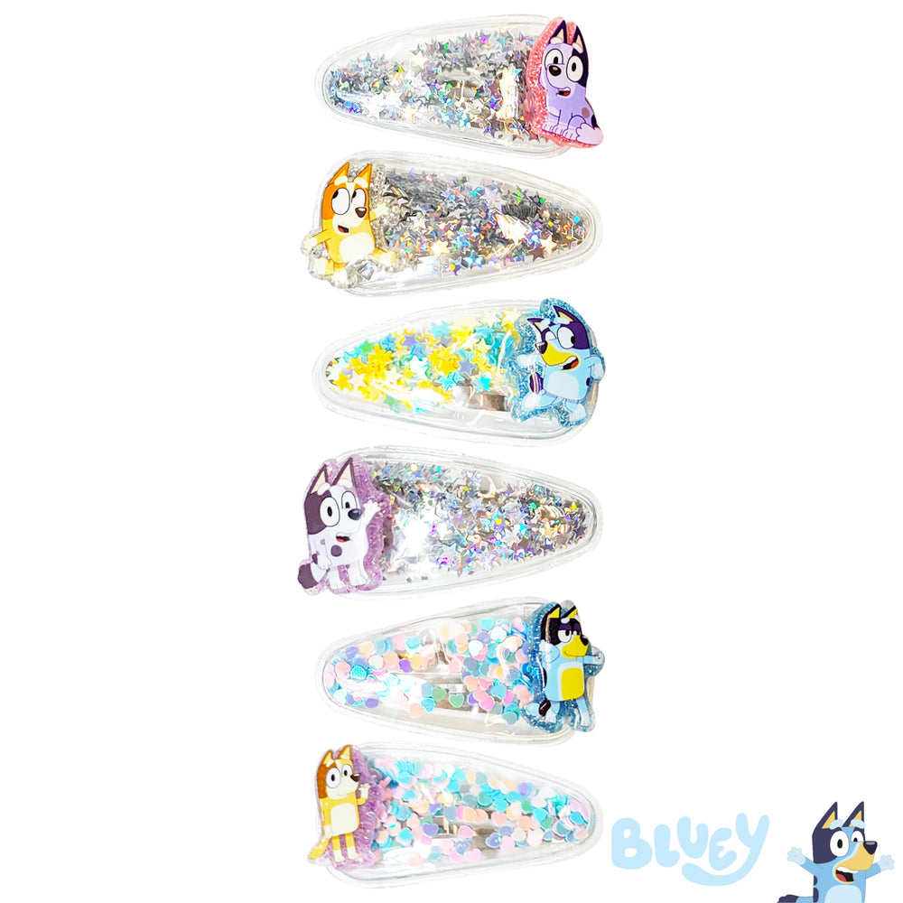 Diseños Bluey para cabello infantil, accesorios seguros de LUV HER.