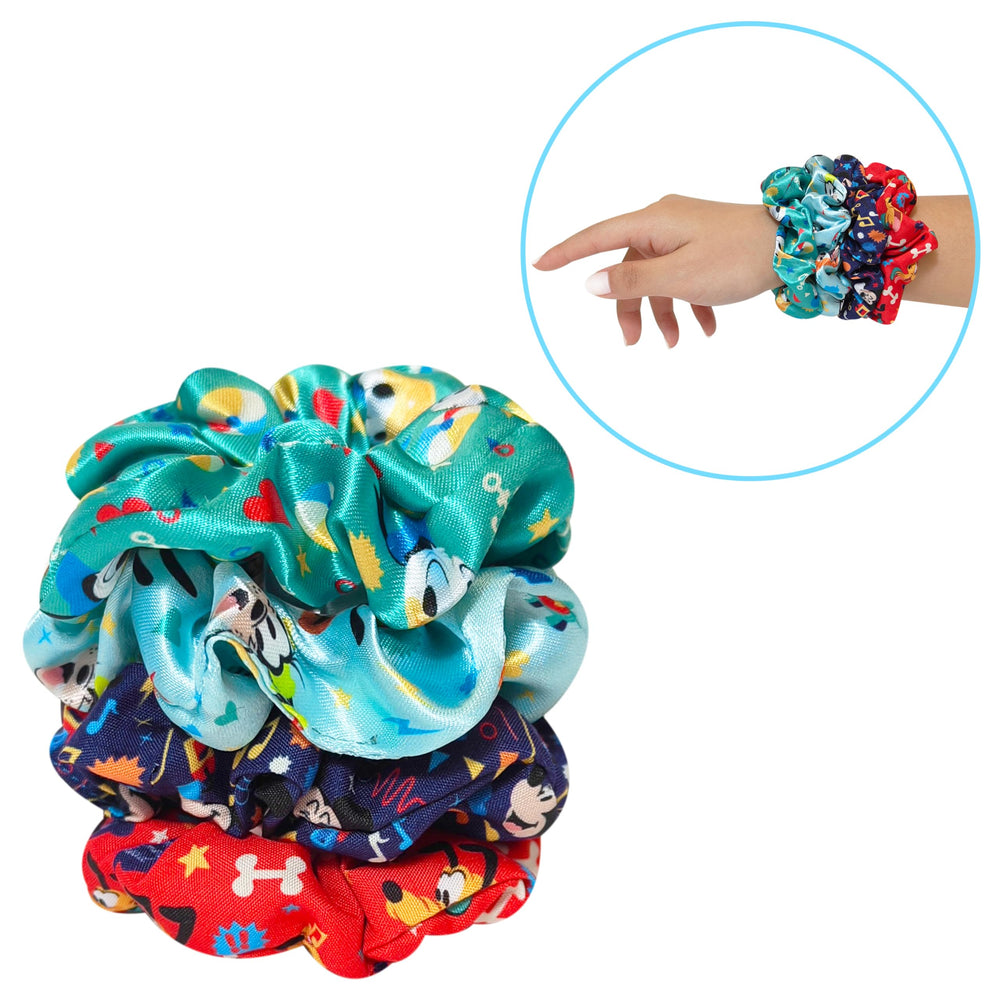 LUV HER scrunchies Disney, personajes impresos, aporta estilo a cualquier peinado.