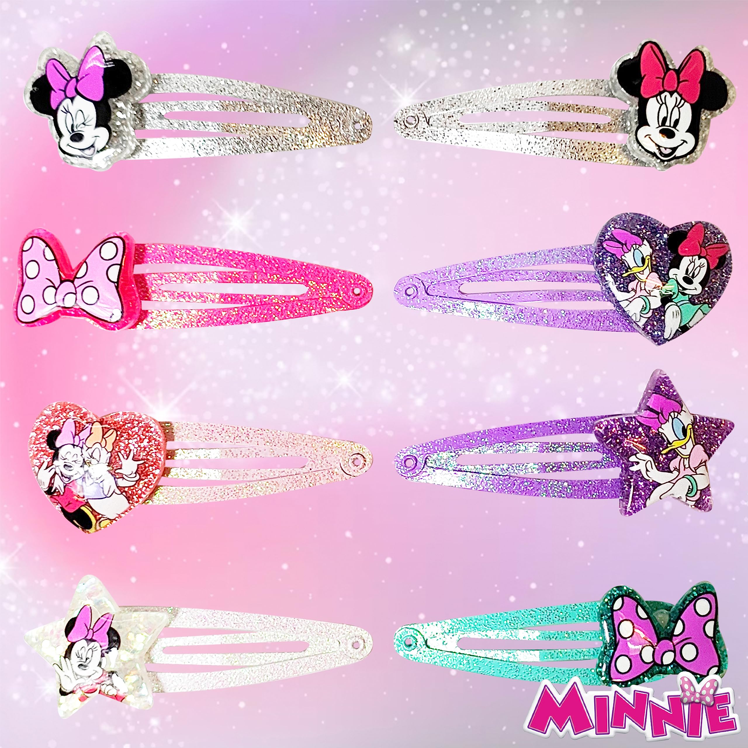 LUV HER clips antideslizantes Minnie aseguran fijación estable todo el día