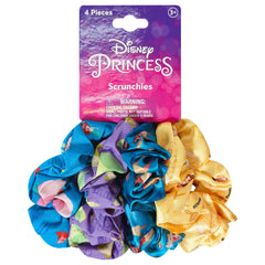 LUV HER Disney Princesas scrunchies conjunto grande, ideal para peinados diarios y colores vibrantes.
