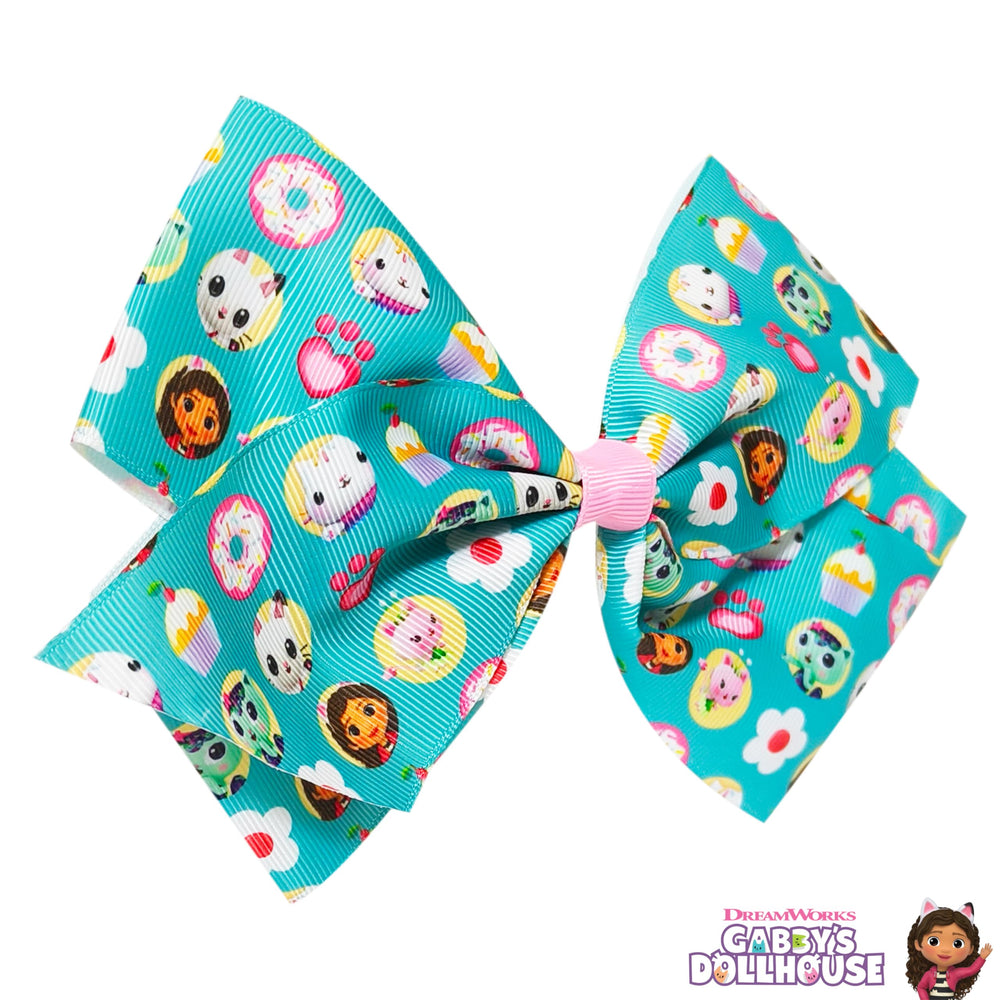 LUV HER Gabby's Dollhouse: diseños encantadores que transforman coletas en looks divertidos.
