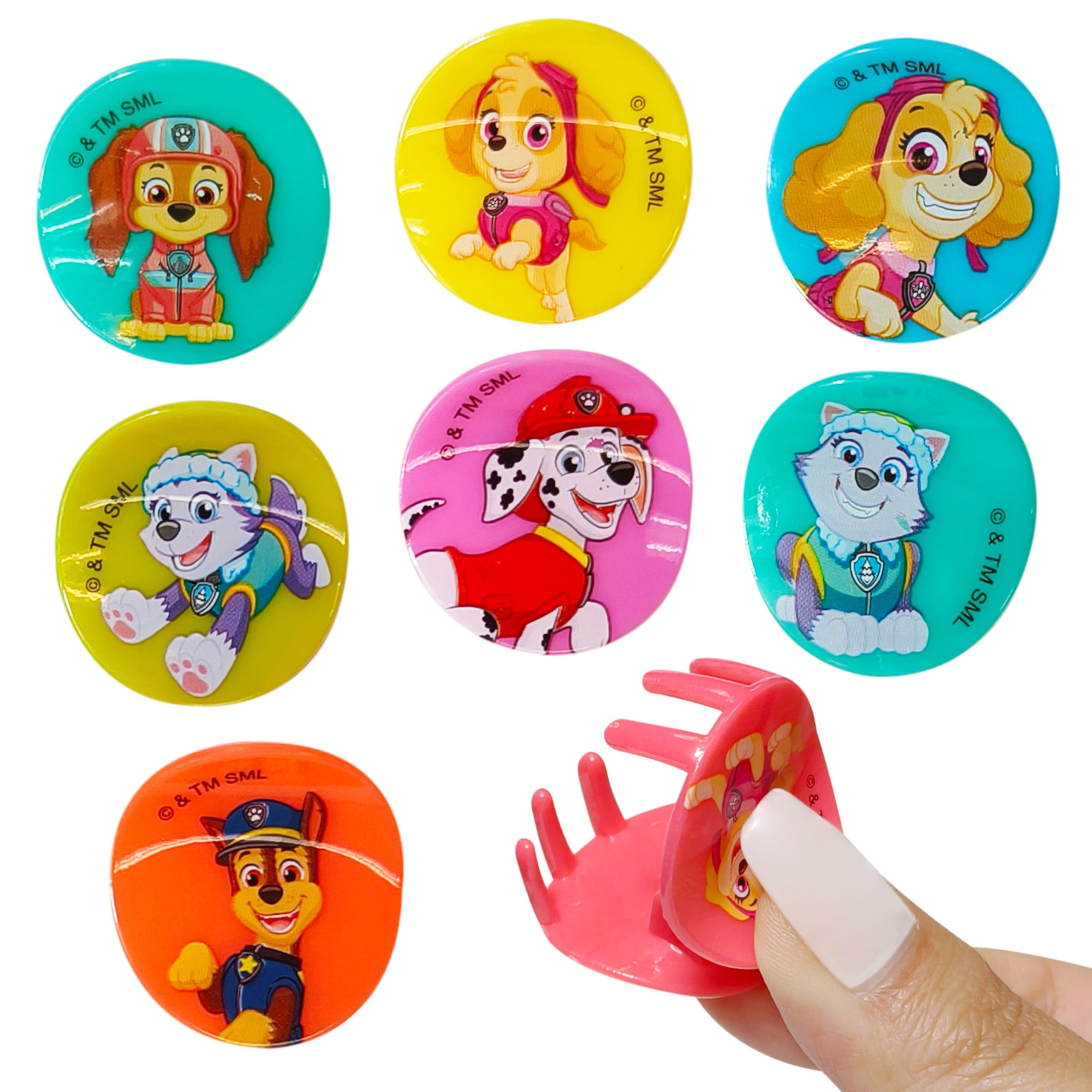 LUV HER Patrulla Canina clip duradero, ideal para juego y aventuras.