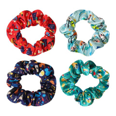 LUV HER scrunchies, materiales seguros y no tóxicos, uso diario recomendado.