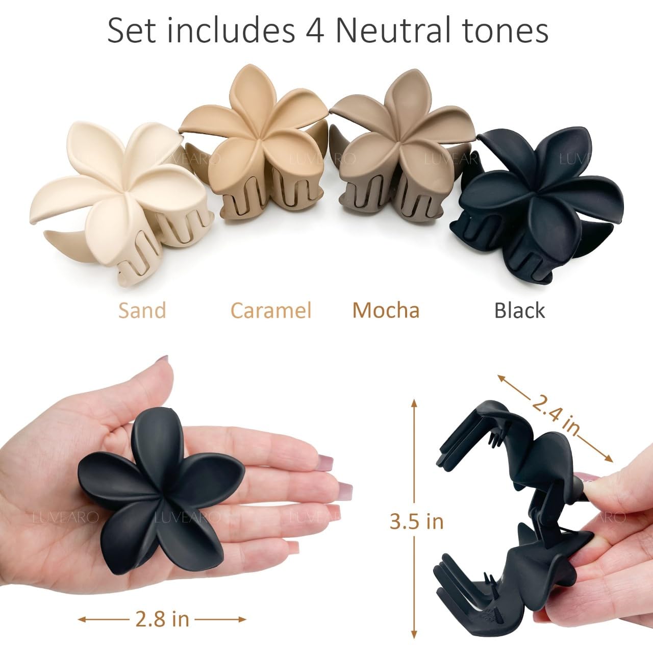 Luvearo Clips regalo ideal: pensado para mujeres y adolescentes amantes de peinados.
