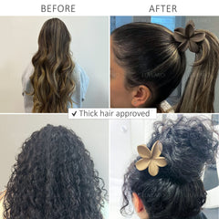 Luvearo Clips uso diario: estilo tropical para cualquier conjunto.