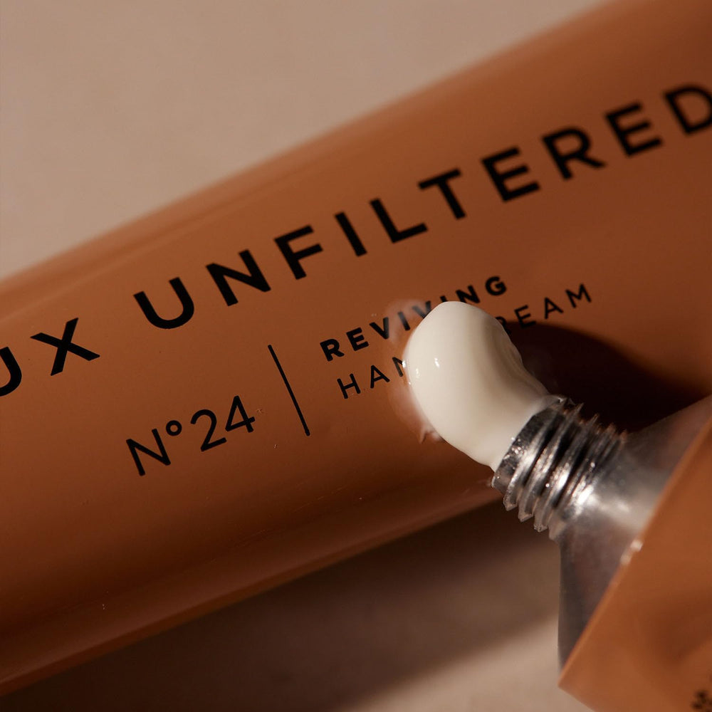 Lux Unfiltered N°24 crema de manos, aplicación diaria conveniente