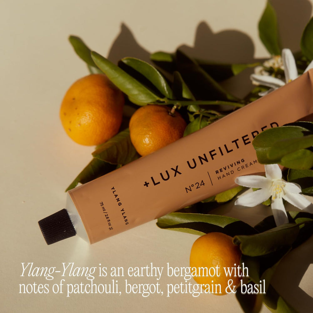 Lux Unfiltered N°24 crema de manos, aroma ylang-ylang suave