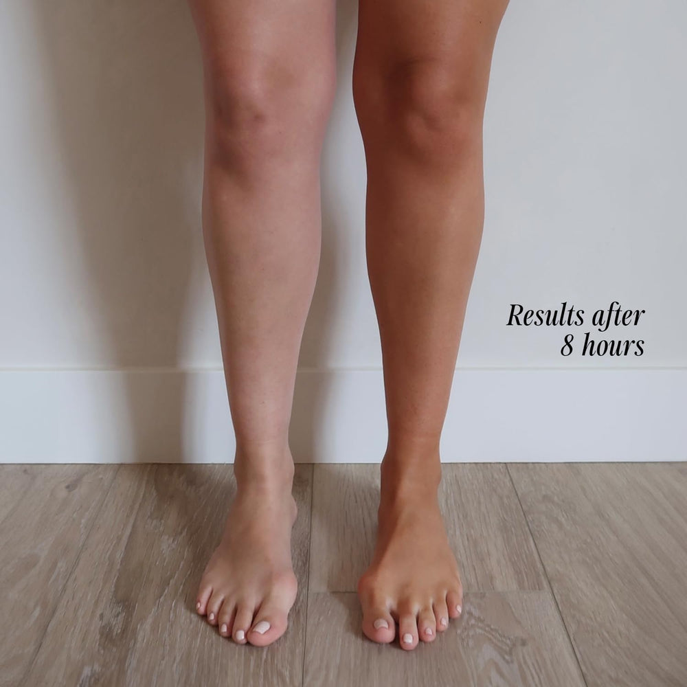 Application en massages circulaires avec la mousse N°36