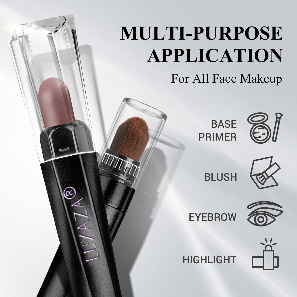 Luxaza Pro long-wear formula designed to last up to 12 hours.