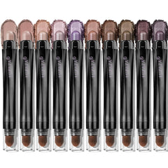 Luxaza Pro ensemble ombres lilas-brun pour un look polyvalent