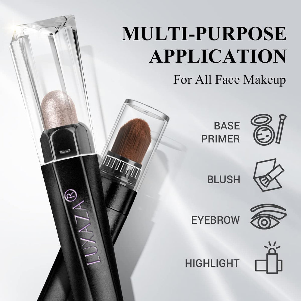 Luxaza Pro Shimmer Eyeshadow Stick neutral colors ideal for everyday looks