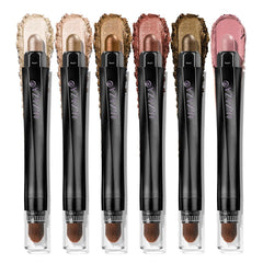 LUXAZA PRO sombra crema metalica marron neutro, duradera para maquillaje diario