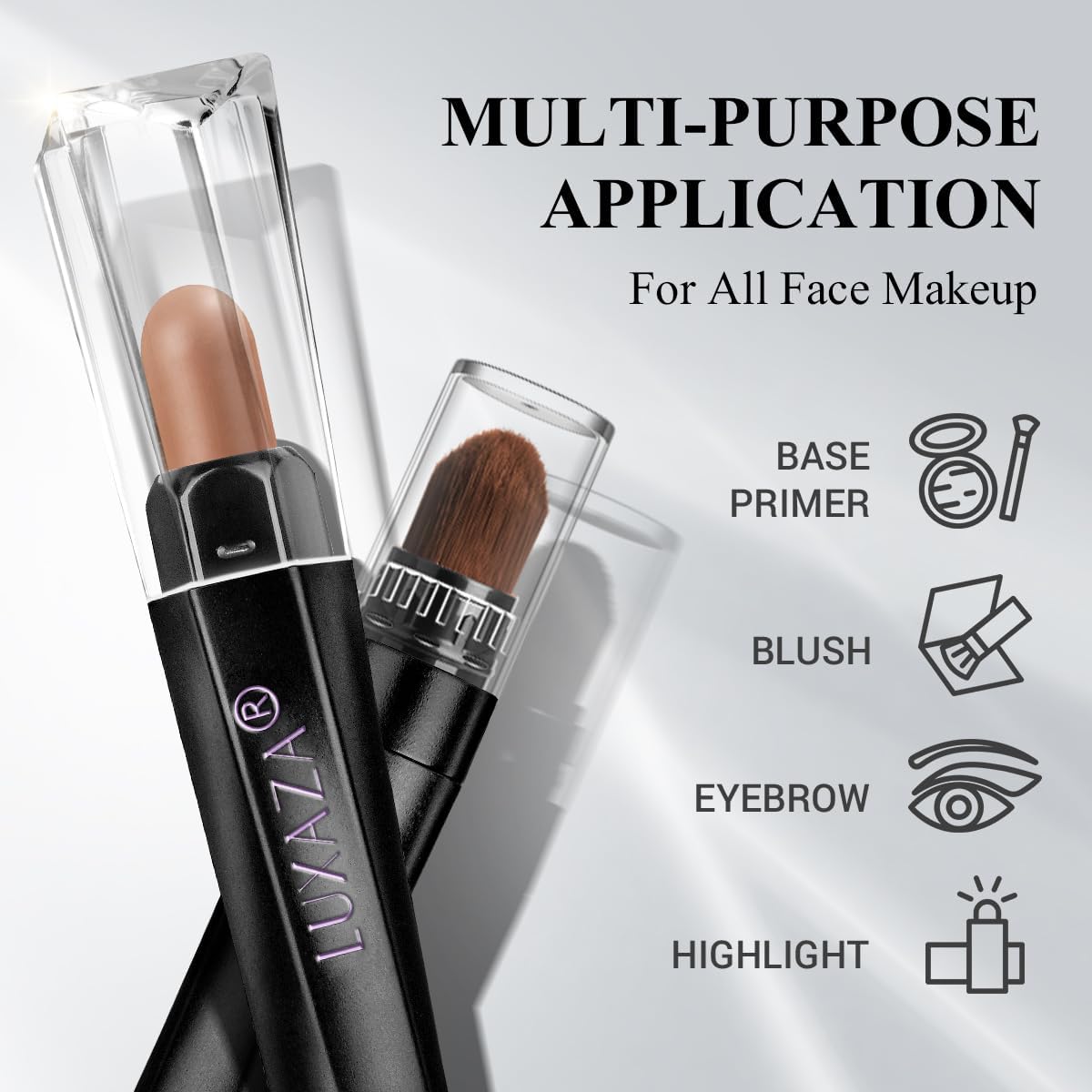Luxaza Pro tonos neutros se combinan para múltiples maquillajes.