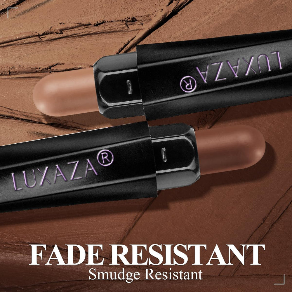 Luxaza Pro tubo hexagonal cómodo para aplicar con precisión.
