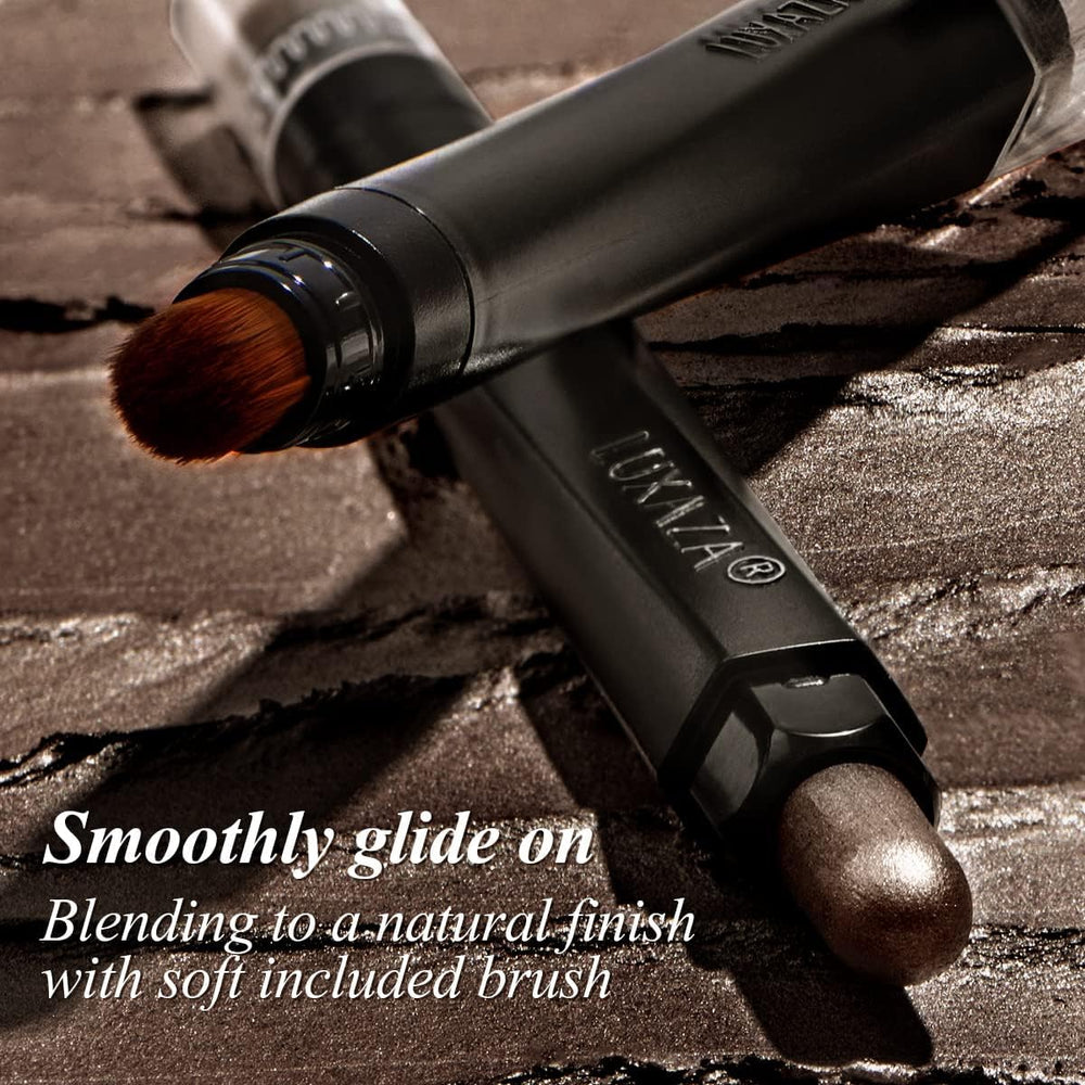 LUXAZA sombra stick duradera, color que perdura durante horas.