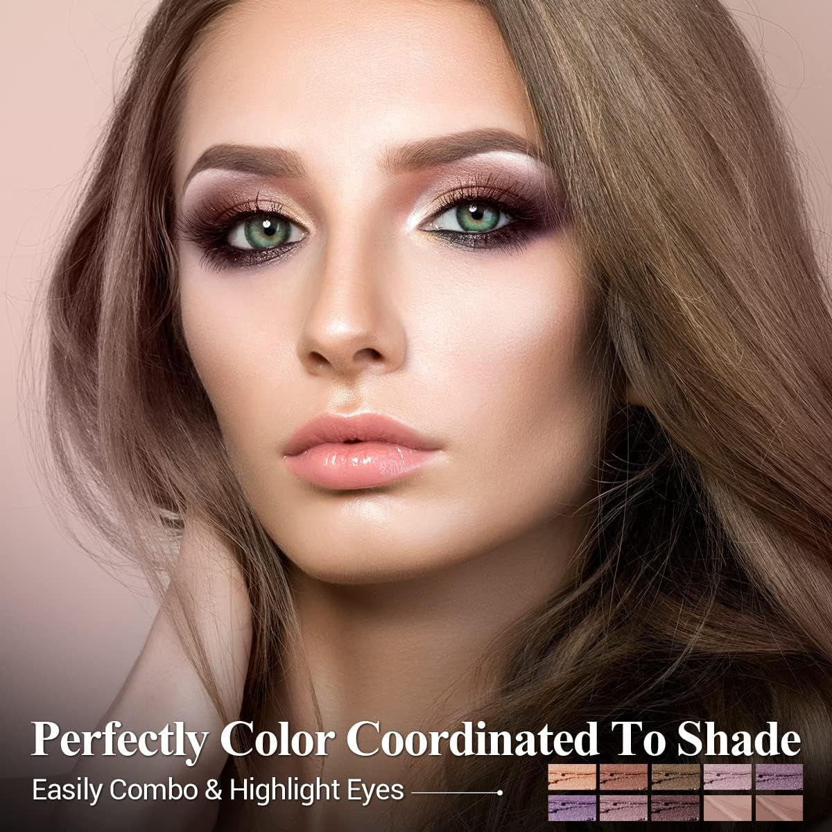 Luxaza stylo ombre matte beige neutre, transition naturelle facilitée.