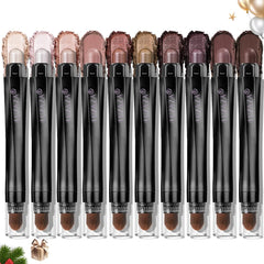 Luxaza stylo ombre matte brun clair, longue tenue et application fluide.