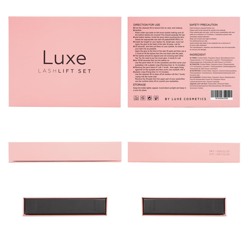 Pads de elevación de Luxe Cosmetics ajustados para todo tipo de ojos.