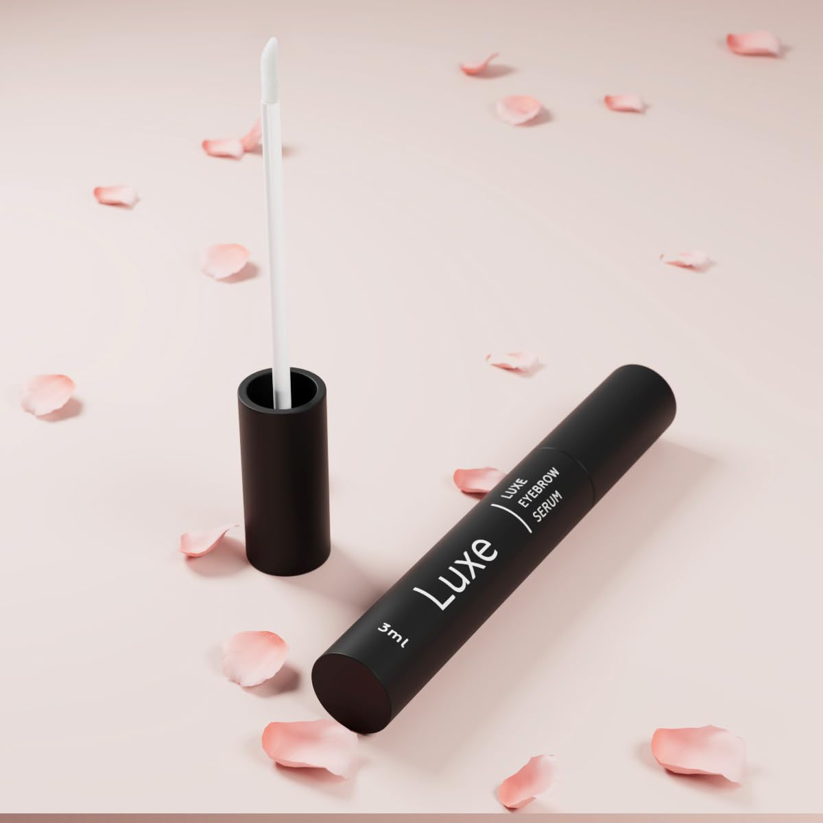 Luxe Cosmetics Serum cejas: mejora de densidad visible para hombres y mujeres