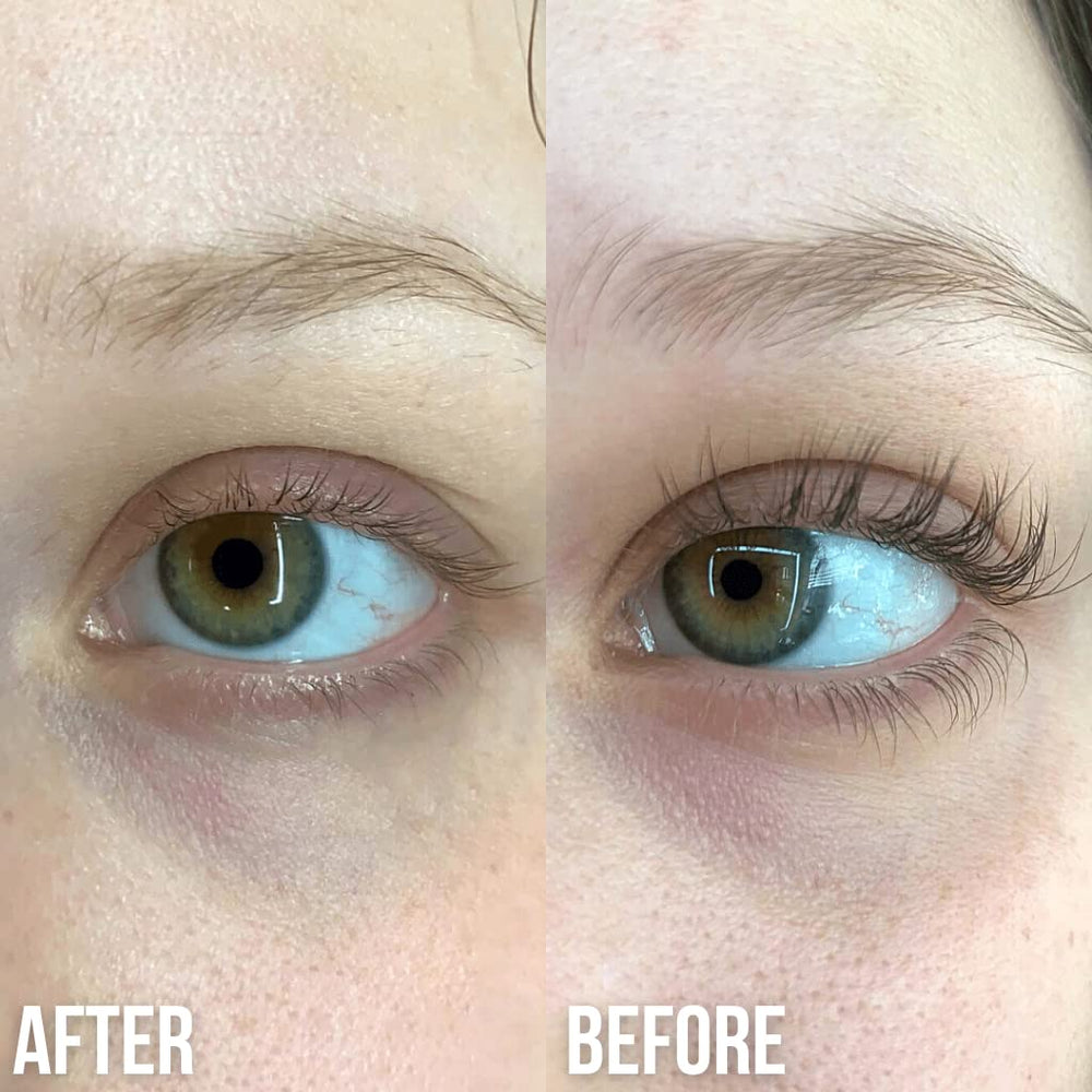 Routine du soir avec le sérum Luxe Cosmetics pour les cils