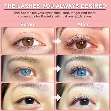 Luxe Lashlift, colágeno vegano, cuida pestañas durante el levantamiento