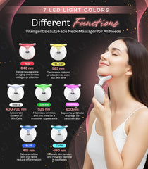 LuxeSkin massage du visage avec vibration douce pour relaxation cutanée.