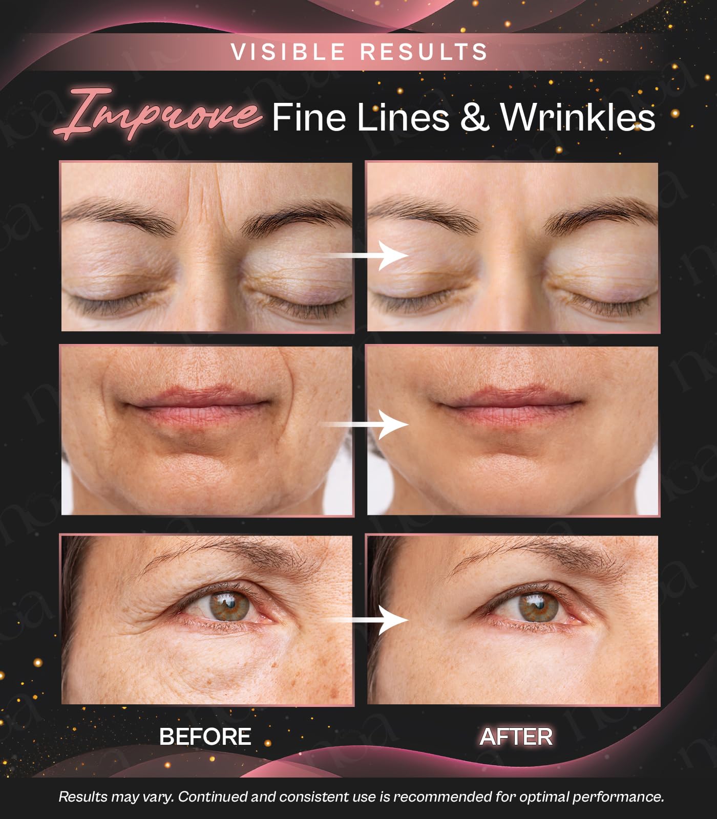 LuxeSkin modelage du visage et du cou pour soutenir l'élasticité.
