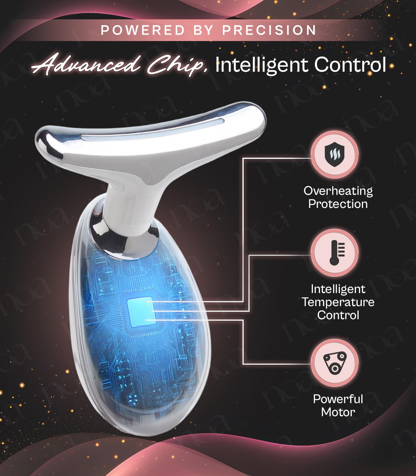 LuxeSkin capteur tactile intelligent active les vibrations au contact.