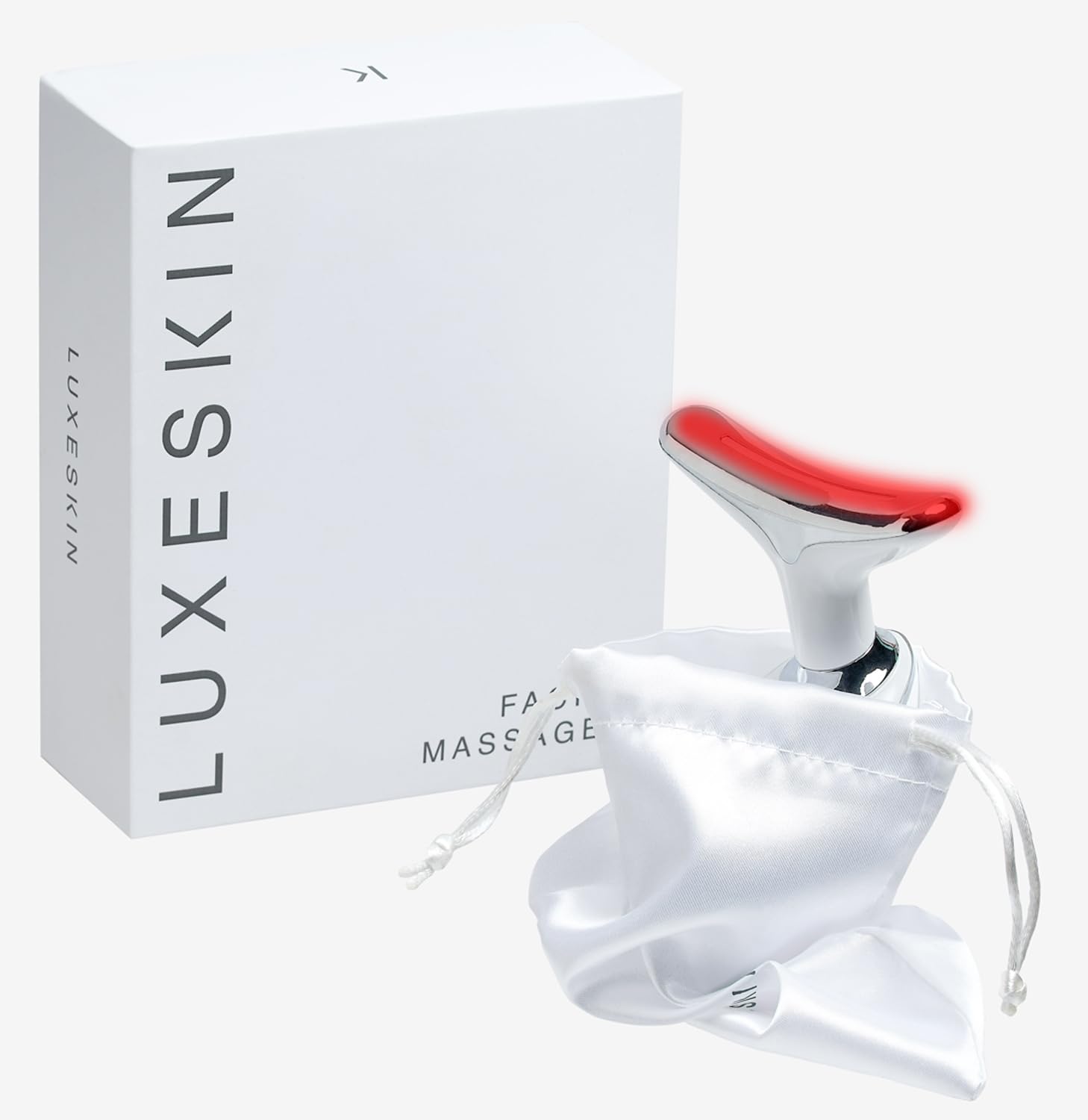 LuxeSkin soin quotidien du visage facilité par chaleur et LED.