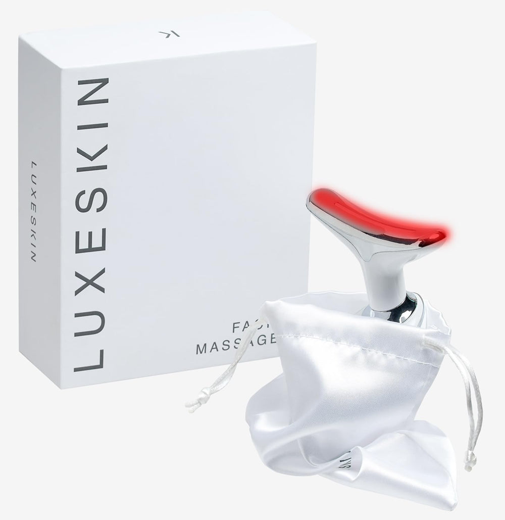 LuxeSkin soin quotidien du visage facilité par chaleur et LED.