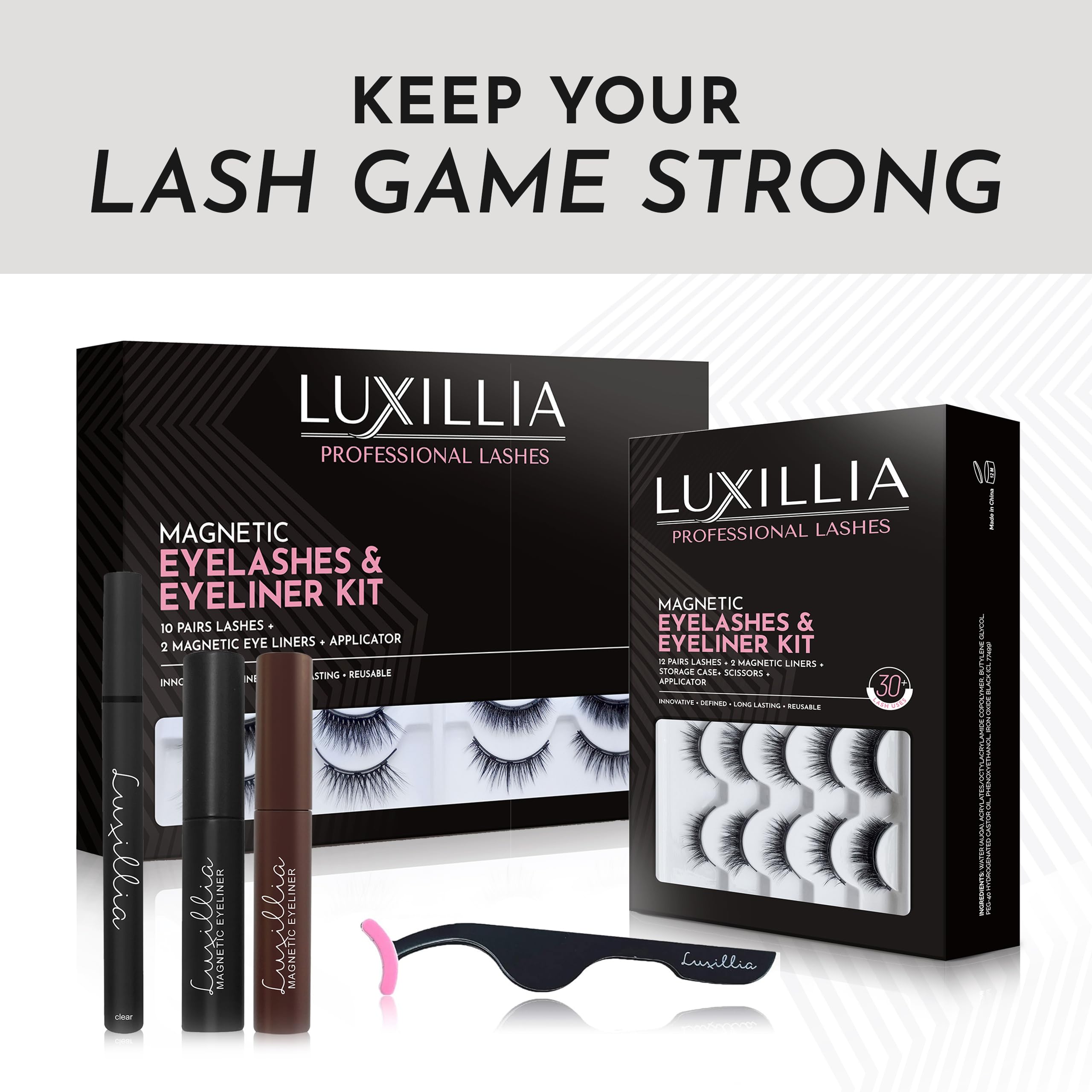 Luxillia Uso Diario Pestanas Magneticas: opcion conveniente para rutinas de belleza sin complicaciones.