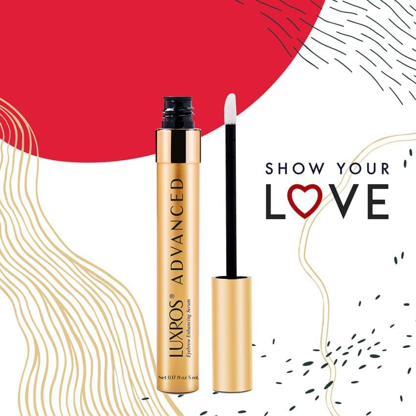 Sérum LUXROS para cejas densas con aspecto natural