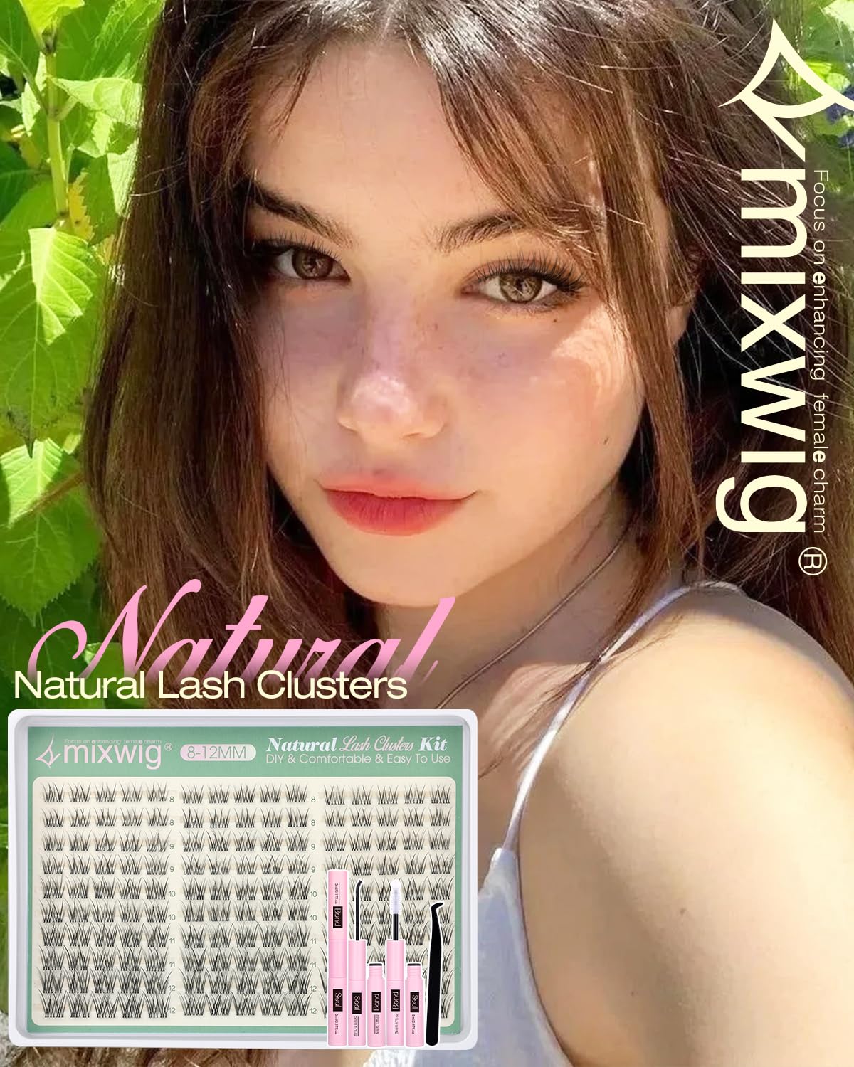 Lvmixwig: aplicación rápida en casa con resultado natural.