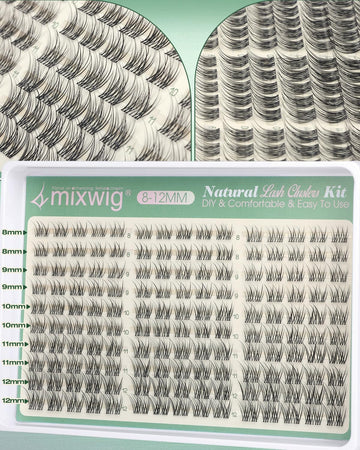 Lvmixwig: pestañas reutilizables con cuidado adecuado.