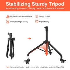 LWADALN carrito con soportes integrados para herramientas de peluquería.