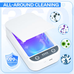 LXIANGN caja de esterilización USB portátil para uñas y herramientas diarias.