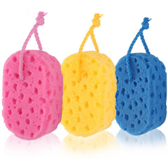 Esponja exfoliante LYMCY café para exfoliar suavemente durante la ducha