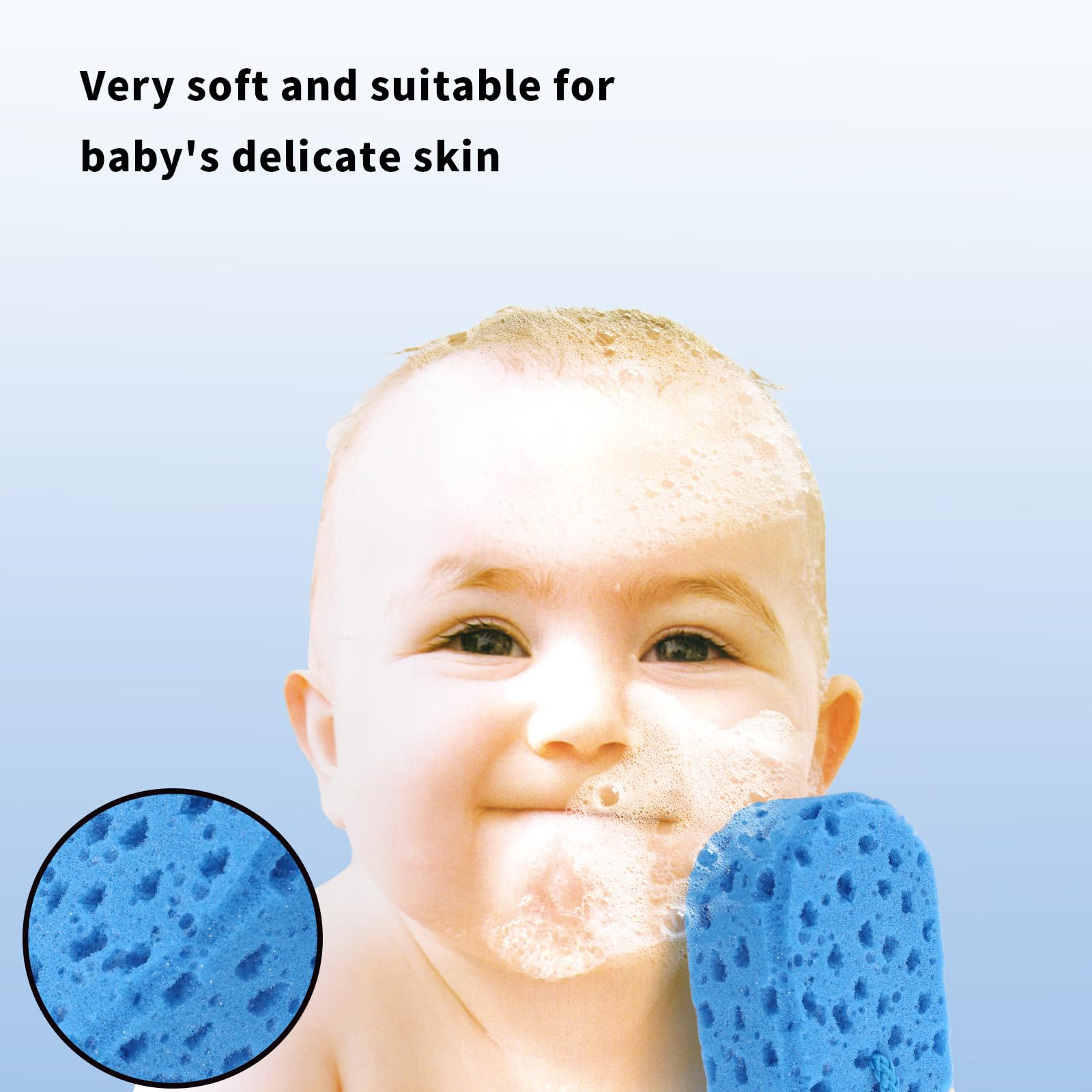 Conjunto LYMCY de esponjas exfoliantes para toda la familia