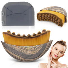 Cepillo de Contorno Linfático para el rostro: definición de la mandíbula.