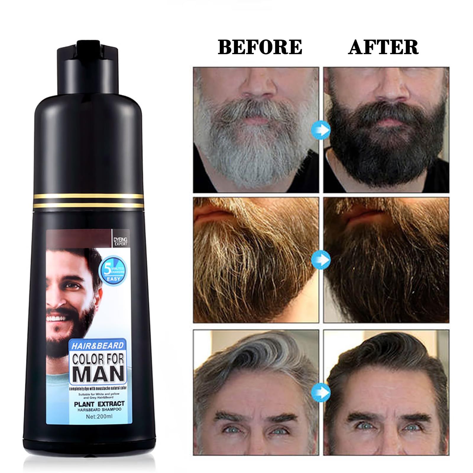 Aplicación rápida de barba para color uniforme con Lymznus