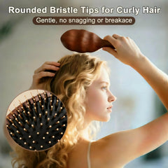 Lynnieëlle aporta brillo natural y reduce la estática para cabello más suave.