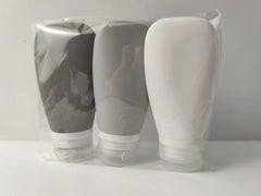 LYOB botellas transparentes 90ml para ver líquidos fácilmente.