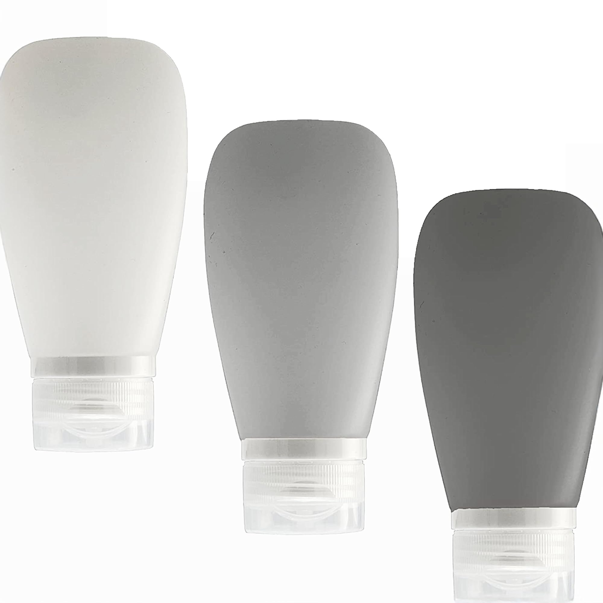 LYOB botellas de viaje 3oz, juego de tres, para líquidos.