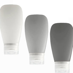 LYOB botellas de viaje 3oz, juego de tres, para líquidos.