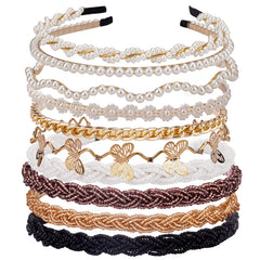 Diadema LYroo de perlas, resaltando brillo suave para looks diarios elegantes