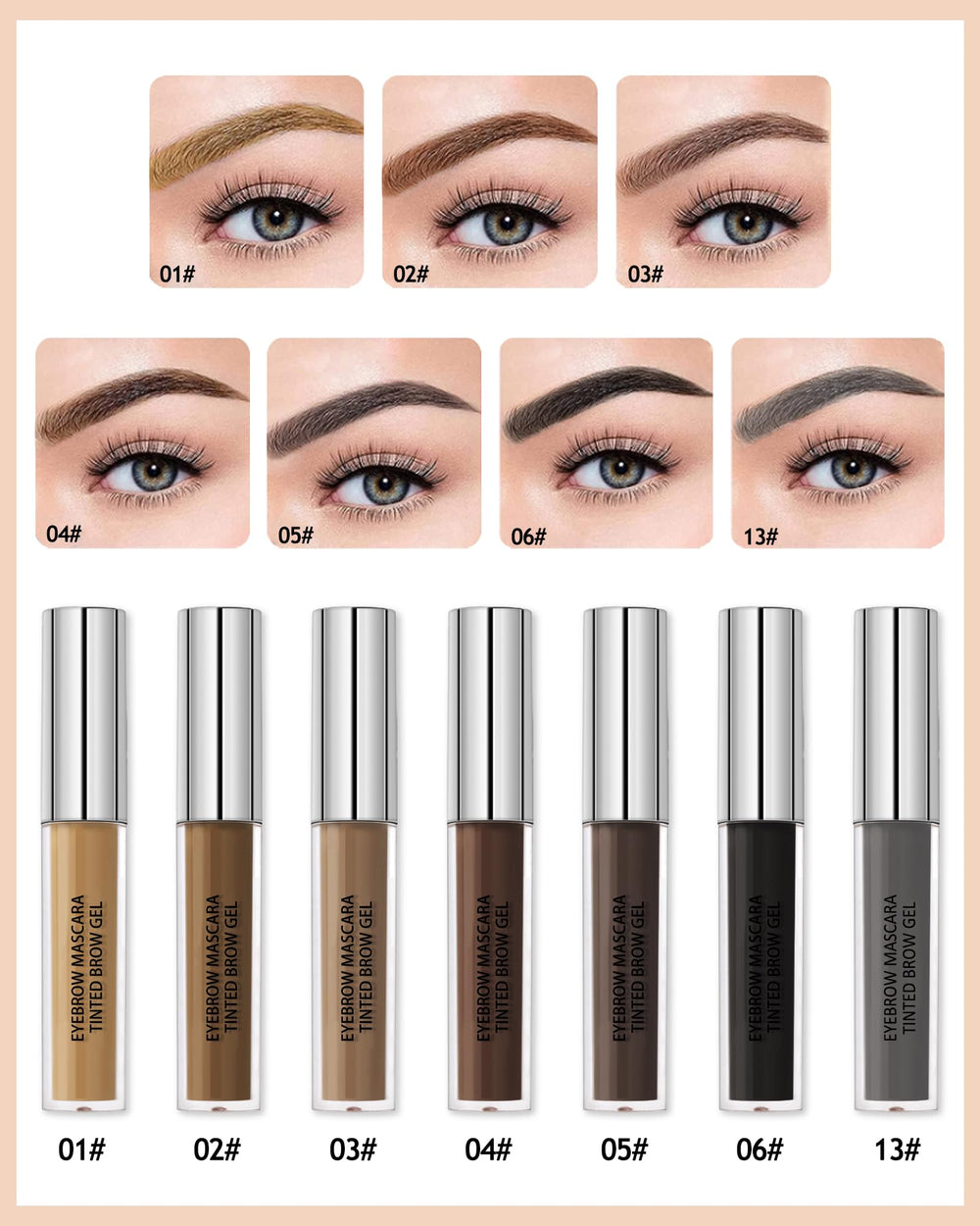 LYSdefeu aplicador-cejas-espiral facilita una aplicación precisa y natural